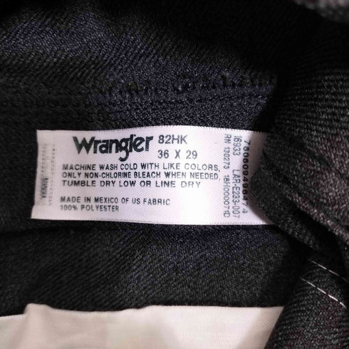 ラングラー Wrangler メキシコ製 82HK ランチャードレスジーンズ スタプレ メンズ 36×29