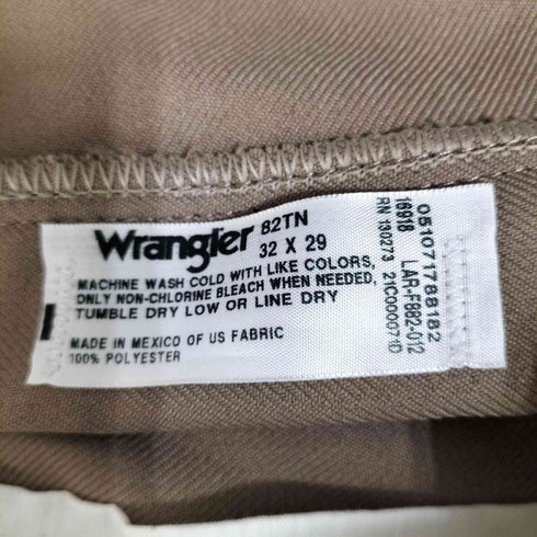 ラングラー Wrangler メキシコ製 82TN ランチャードレスジーンズ スタプレ メンズ 32×29