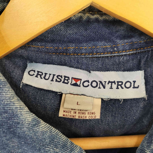 CRUISE CONTROL 香港製 デニムシャツジャケット メンズ import:L