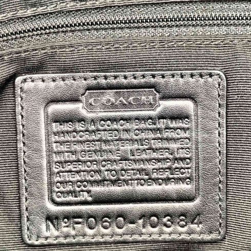 コーチ COACH シャドーシグネチャー柄 ゴールドリング トートバッグ レディース