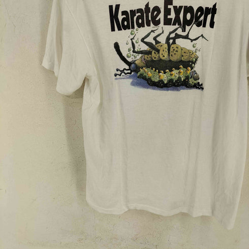 ヘインズ Hanes USA製 Karate Expert INSECTICIDE クルーネックTシャツ メンズ import:XL