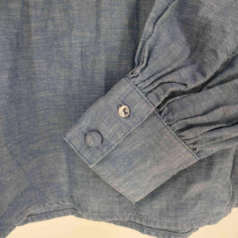 SEZANE インド製 レース 刺繍 フリル シャツブラウス レディース 34