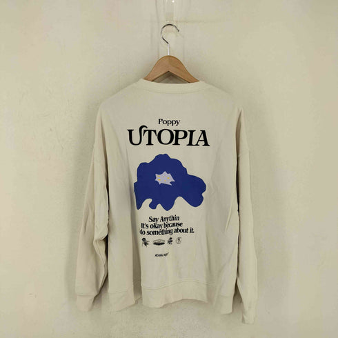 MISHIMA MART ユートピア クルーネック スウェット メンズ JPN:M