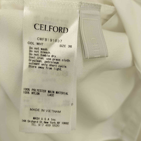セルフォード CELFORD レース切替ブラウス レディース 36