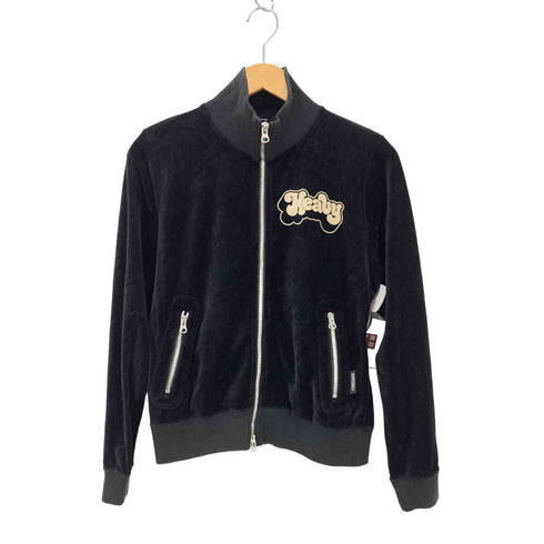 ヒステリックグラマー HYSTERIC GLAMOUR HEAVY ヘビー ベロア フルジップ トラックジャケット レディース