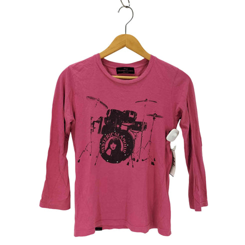 ヒステリックグラマー HYSTERIC GLAMOUR スタッズ ドラム プリントTシャツ レディース FREE