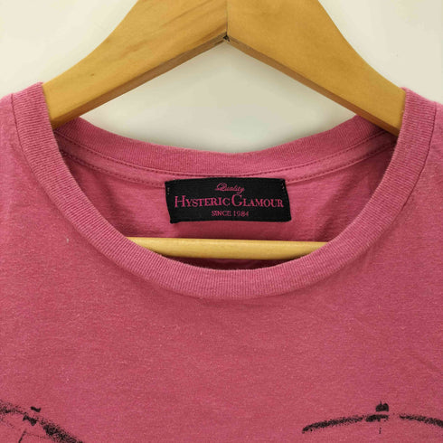 ヒステリックグラマー HYSTERIC GLAMOUR スタッズ ドラム プリントTシャツ レディース FREE