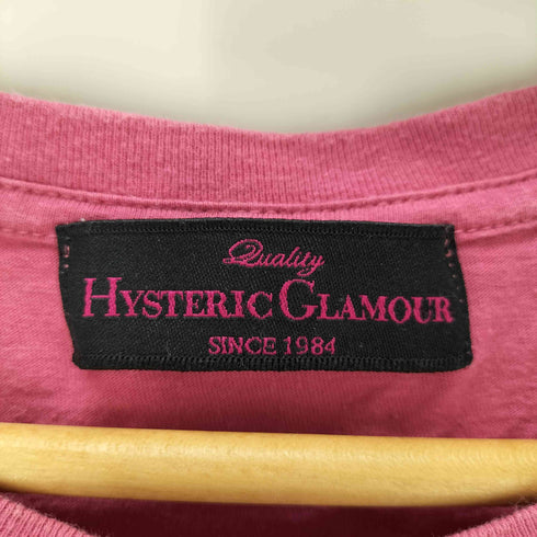 ヒステリックグラマー HYSTERIC GLAMOUR スタッズ ドラム プリントTシャツ レディース FREE
