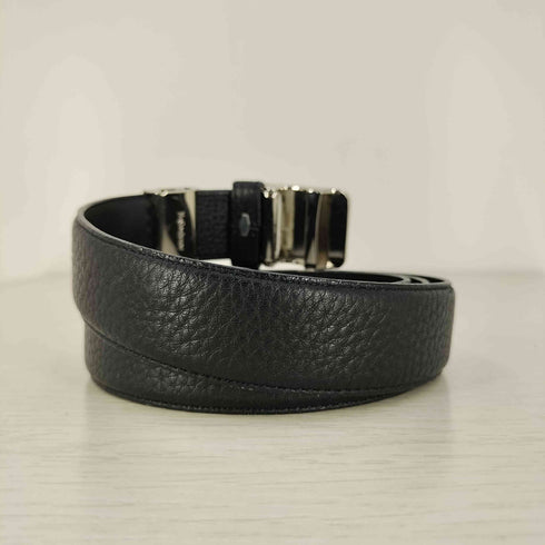 イヴサンローラン Yves Saint Laurent ロゴバックル レザー ベルト メンズ