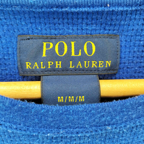 ポロラルフローレン POLO RALPH LAUREN ポロベア クルーネックサーマルシャツ メンズ M