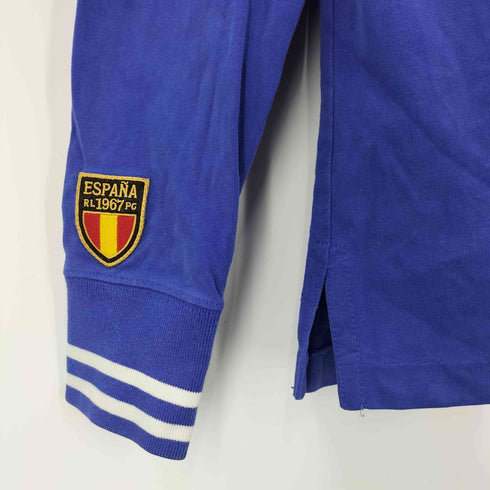 ポロバイラルフローレン Polo by RALPH LAUREN CUSTOM FIT L/S ラガーシャツ ESPANA メンズ M
