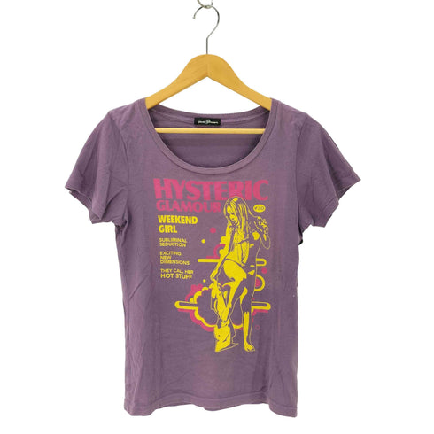 ヒステリックグラマー HYSTERIC GLAMOUR WEEKEND GIRL Tシャツ レディース FREE