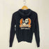 ヒステリックグラマー HYSTERIC GLAMOUR バックロゴ ニットジップアップパーカー レディース FREE