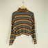 エックスガール X-girl STRIPED HIGH NECK KNIT TOP レディース ONE SIZE
