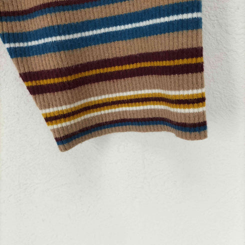 エックスガール X-girl STRIPED HIGH NECK KNIT TOP レディース ONE SIZE