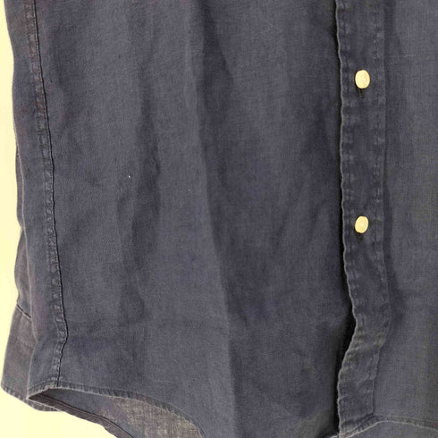 フェアファックス FAIRFAX ボタンダウン リネンシャツ メンズ import:M