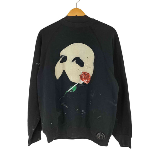 タルテックス TULTEX 80s USA製 プリントラグランスウェット メンズ JPN:L