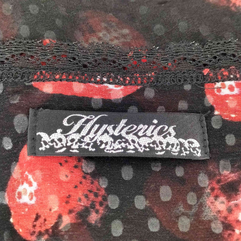 ヒステリックス HYSTERICS スカルベリーブラウス レディース FREE