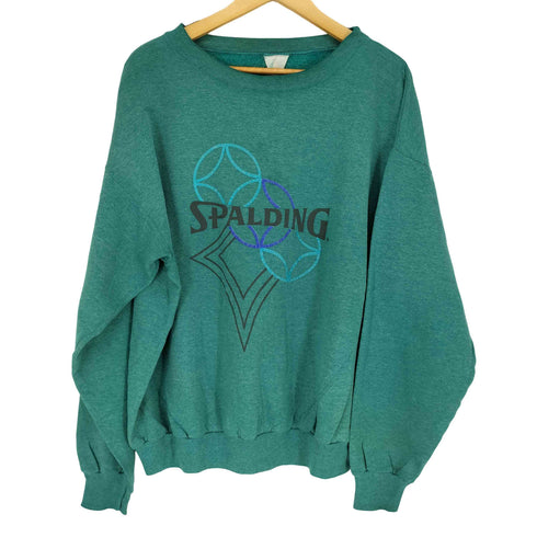 スポルディング SPALDING ロゴプリントスウェット メンズ