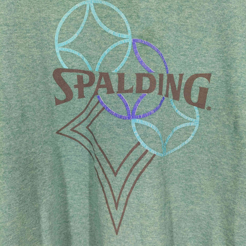 スポルディング SPALDING ロゴプリントスウェット メンズ