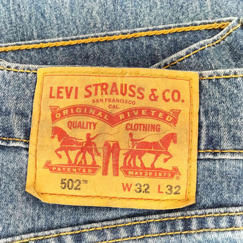 リーバイス Levis 502 ジッパーフライデニムパンツ メンズ W32 L32