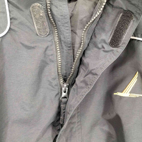 ランズエンド LANDS END リフレクターラインデザインジップブルゾン メンズ XXL