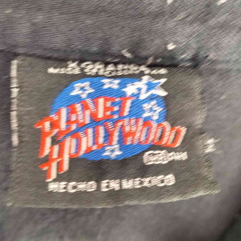 プラネットハリウッド PLANET HOLLYWOOD フロント刺繍コットンボタンダウンシャツ メンズ XL