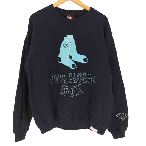 DIAMOND SUPPLY DIAMOND SOX プリントスウェット STREET メンズ L