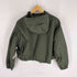 ザラ ZARA 裾ドローコード クロップドフーデッドブルゾン レディース import:XS