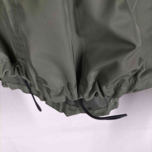 ザラ ZARA 裾ドローコード クロップドフーデッドブルゾン レディース import:XS