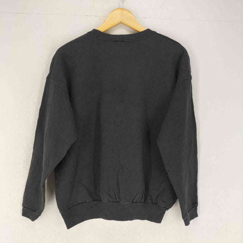 ヘインズ Hanes カレッジロゴ刺繍クルーネックスウェット メンズ L