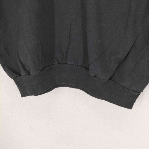 ヘインズ Hanes カレッジロゴ刺繍クルーネックスウェット メンズ L