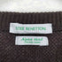 STILE BENETTON アーガイル柄ニット メンズ