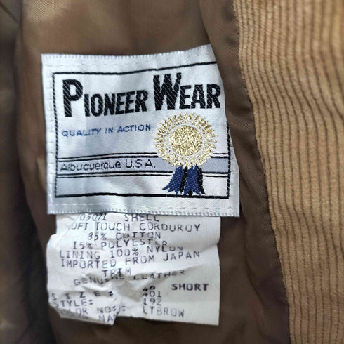 70S MADE IN USA コーデュロイテーラードジャケット メンズ 46SHORT