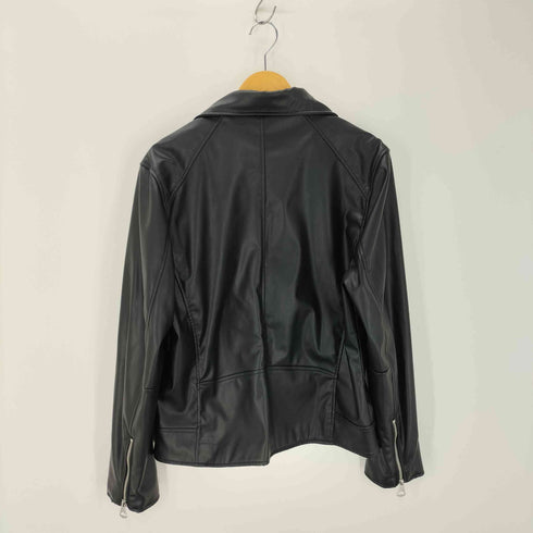 エイチアンドエム H&M ヴィーガンレザー ライダースジャケット メンズ JPN:L