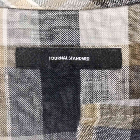ジャーナルスタンダード JOURNAL STANDARD リネンチェックワンピース レディース