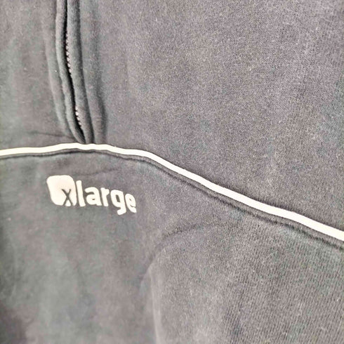 エクストララージ XLARGE PIPING Half ZIP SWEAT パイピング ハーフジップスウェット メンズ JPN:M