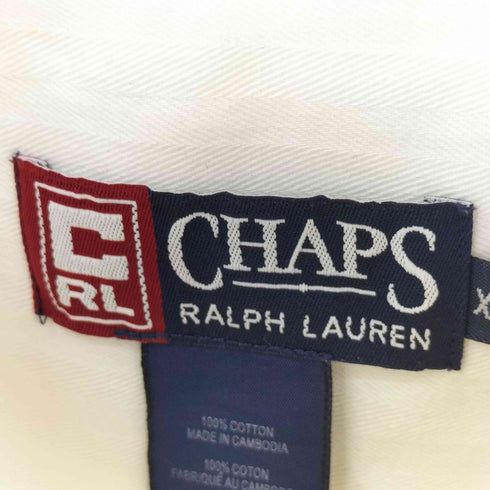 チャップス CHAPS オックスフォード ボタンダウンシャツ メンズ import:XL