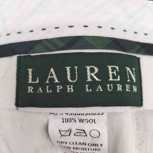 ローレンラルフローレン LAUREN RALPH LAUREN ウールスラックスパンツ メンズ 36X32