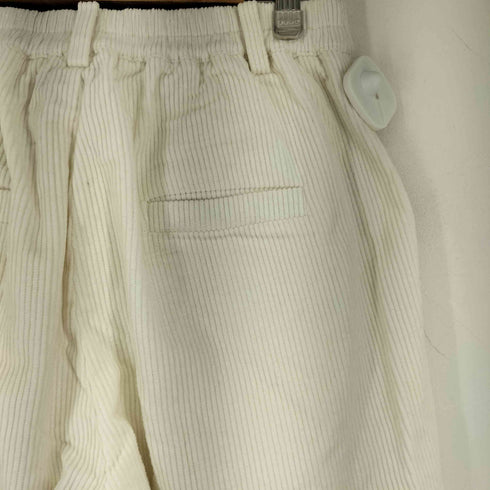 COMMON2ADER コーデュロイタックパンツ メンズ