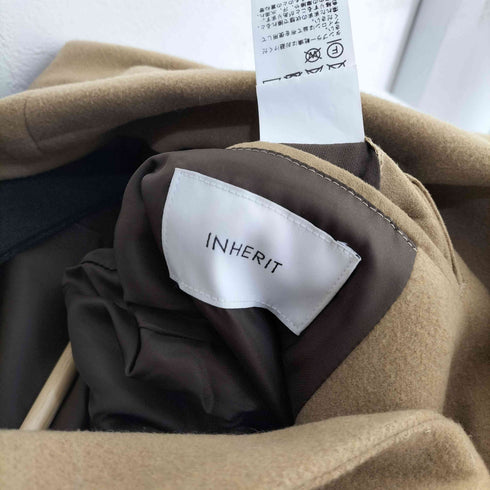 インヘリット INHERIT メルトンチェスターコート メンズ import:L