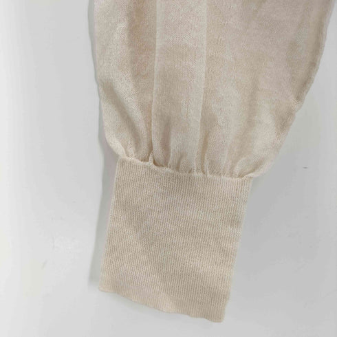 トゥモローランドマカフィー tomorrowland macphee シアーヤーン ビルドネックカーディガン レディース JPN:S