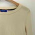 ブルーレーベルクレストブリッジ BLUE LABEL CRESTBRIDGE サイドスリット クルーネックセーター レディース 38