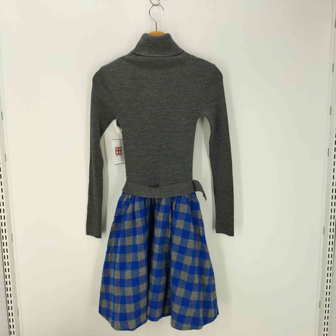 トゥービーバイアニエスベー To b. by agnes b. ベルテッドドッキングニットワンピース レディース