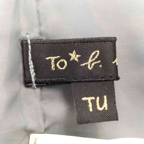 トゥービーバイアニエスベー To b. by agnes b. ベルテッドドッキングニットワンピース レディース