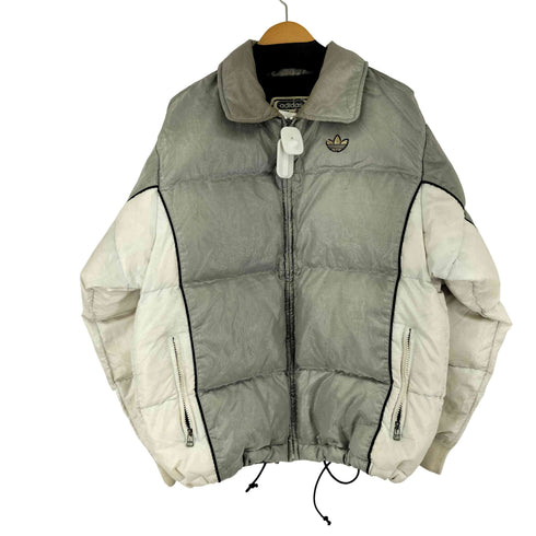 アディダス adidas 90s デサント製 シャイニーダウンジャケット メンズ M-L