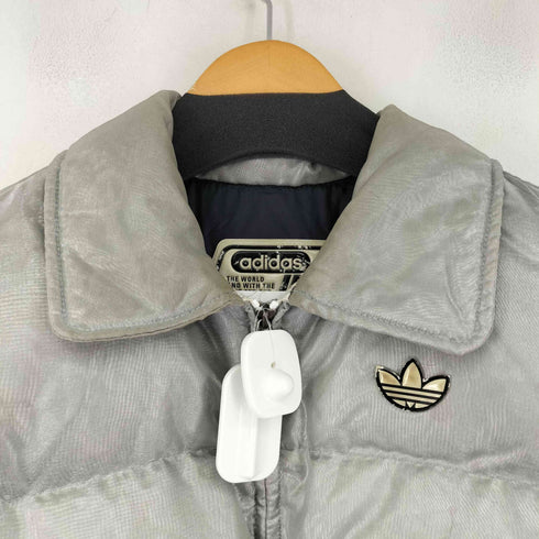 アディダス adidas 90s デサント製 シャイニーダウンジャケット メンズ M-L
