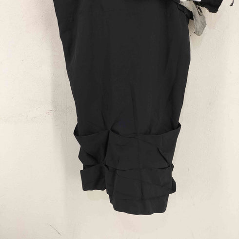 コムデギャルソン COMME des GARCONS 13SS ポリ縮絨 フリル ジャンパースカート レディース JPN:M