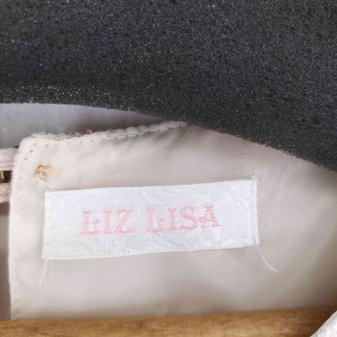 リズリサ LIZ LISA プリンセス柄ワンピース 花柄 フリル レディース JPN:0