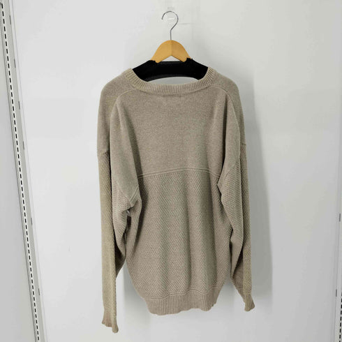リバーサイド RIVERSIDE USA製 Vネックワッペンニット メンズ JPN:L